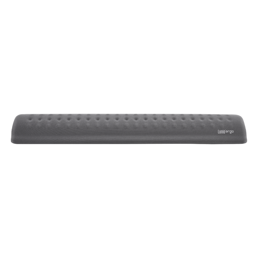 แผ่นรองข้อมือคีย์บอร์ด LUNIO ERGO CYREST KEYBOARD PAD DARK GRAY สีเทาเข้ม